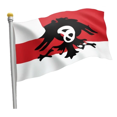 dardania flag Albanian kosovo sticker