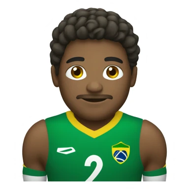 Brazilian football sticker
