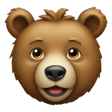 Bear good fruit sticker