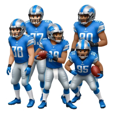 Detroit Lions sticker