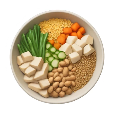 bowl of healthy food sticker