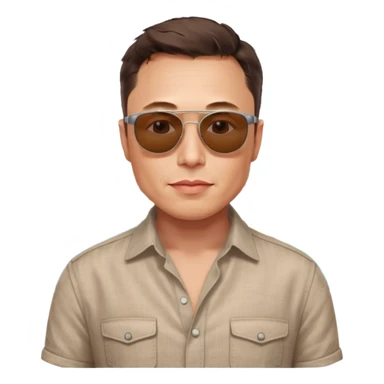 elon musk in lisbon portugal sticker