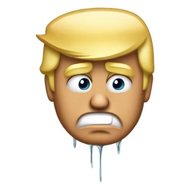 Donald Trump crying sticker