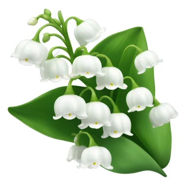 Lily of the valley  sticker