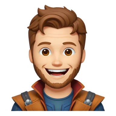 marvel rivals starlord face laugh sticker