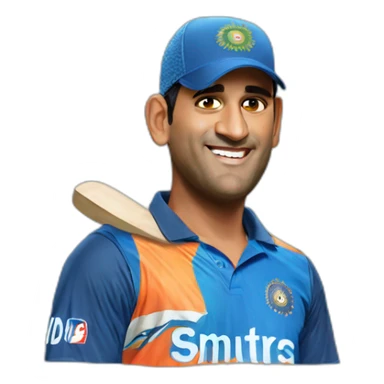 Ms dhoni sticker