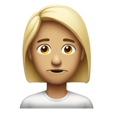 annoyed face with eye twitching  sticker