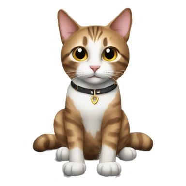 Cat on a private jet sticker