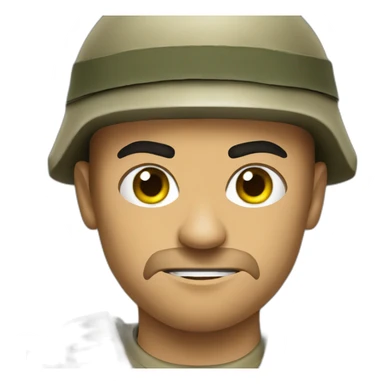 angry iraqi soldier sticker