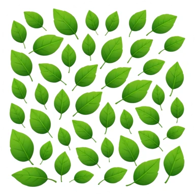 Leaves sticker