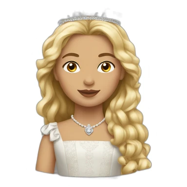 La reine d'Angleterre sticker