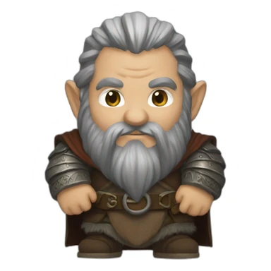 lotr dwarf sticker