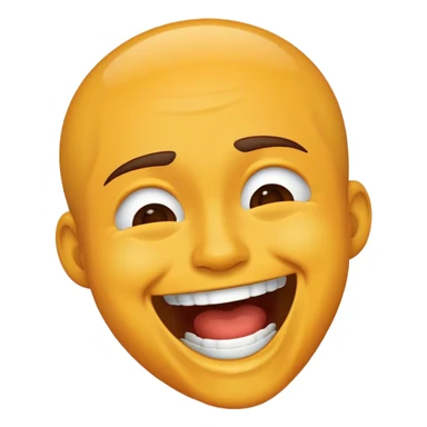 LAUGHING REALLY HARD sticker