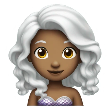 A cute mermaid  sticker