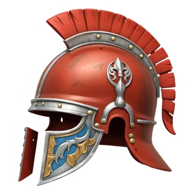Roman Gladiator helmet sticker