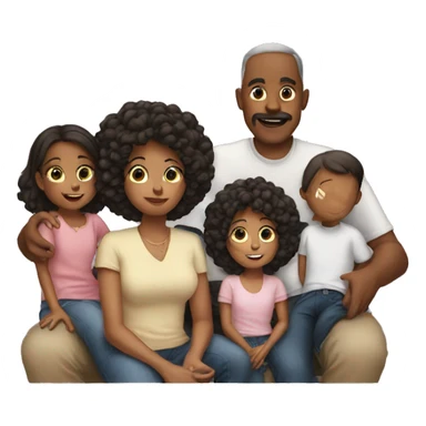 Family love sticker