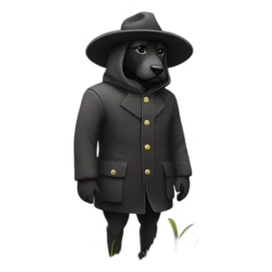 Un noir dans un champs de coton sticker