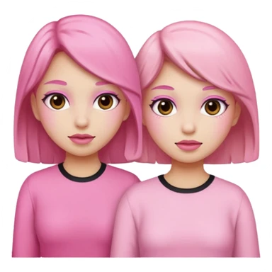 بنات ورديات sticker