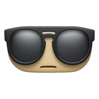 Iphone 14 pro max with glases sticker