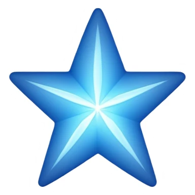 blue star sticker