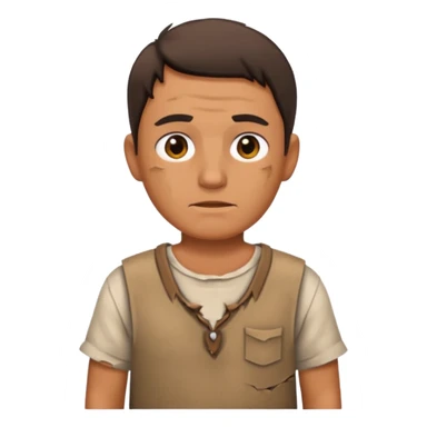 villager Torn shirt sticker