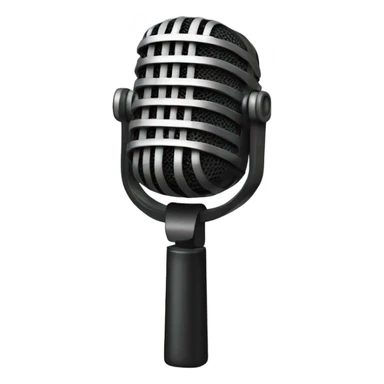 microphones sticker