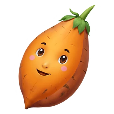 pointy sweet potato sticker