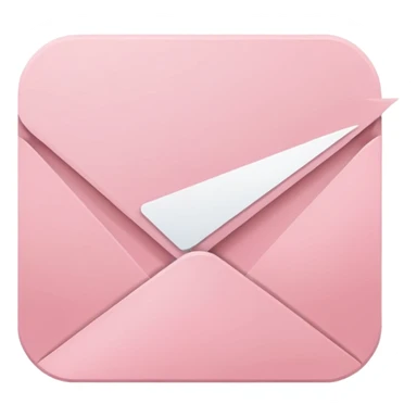 pastel pink Telegram logo sticker
