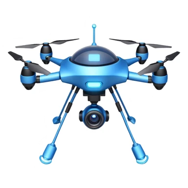 space explorer drone object icon, small futuristic drone with camera lens, glowing blue lights, sci-fi metal body, antenna details, 3D cartoon, mobile game icon style, centered, clean background, soft shadow, no text, no watermark
 
 sticker