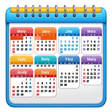 I want an emoji for a slack app that covers a weekly rotation - so something that has a calendar or depicts incidents or monitoring sticker
