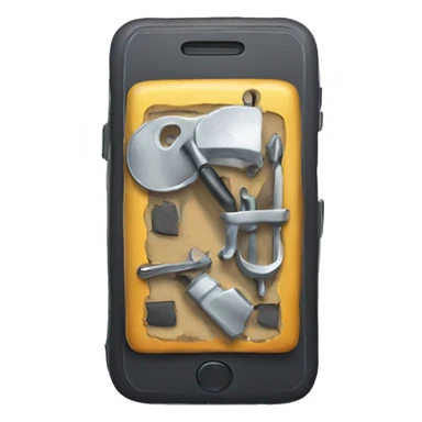 Repair phone  sticker