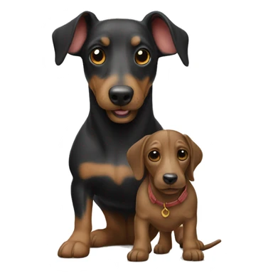 Maus und Dackel sticker