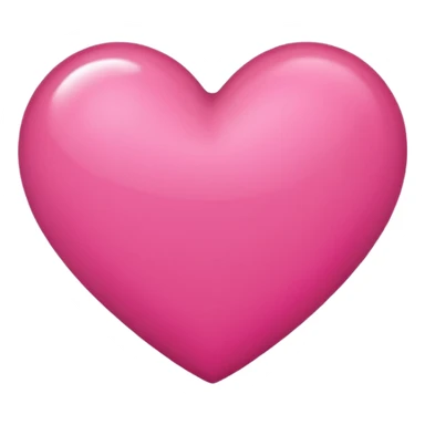 Make a pink heart with a cursive R in the middle sticker