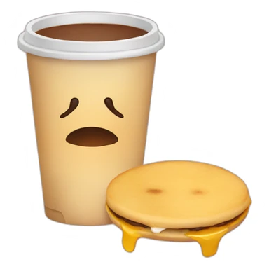 Arepa-with-coffe sticker