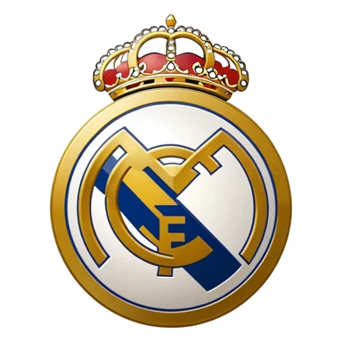 Real Madrid escudo real sticker