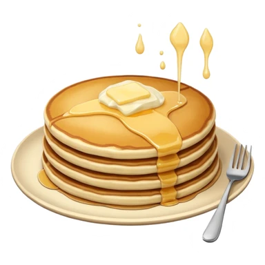 breakfast pancake (no dripping) sticker