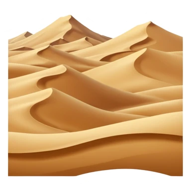 desert dunes scene sticker