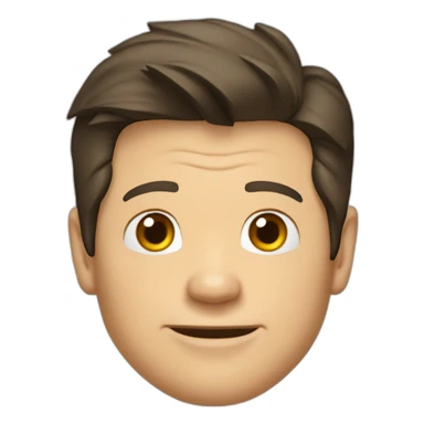 mark wahlberg cartoon wearing henley sticker