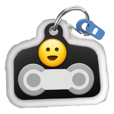 entrega de llave audífonos llave de carro y AirTag llavero  sticker