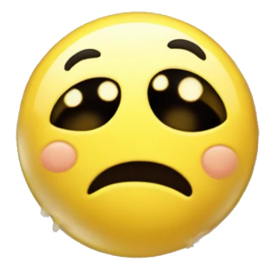 Create an emoji of a regular yellow face with dizzy, spiral eyes, and three stars circling above the forehead as if the character has just crashed into something, similar to the dizzy stars effect often seen in cartoons. sticker