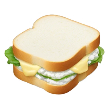 Cottage cheese sandwich  sticker