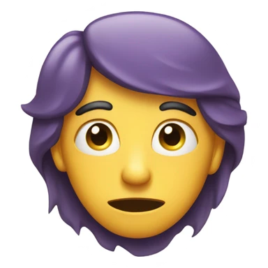 face suspecting something sticker