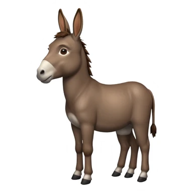 Good morning donkey  sticker