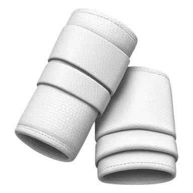 boxing hand wraps object icon, rolled athletic bandage for hands, white fabric texture, sporty combat gear, clean detailed look, 3D cartoon, mobile game icon style, centered, clean background, no text, no watermark
 sticker