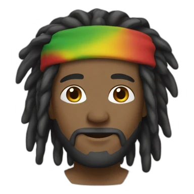 rastaman sticker
