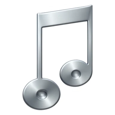 mac os music note metal mute sound 🔇 sticker