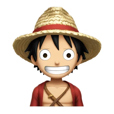 luffy from one piece portugal sticker