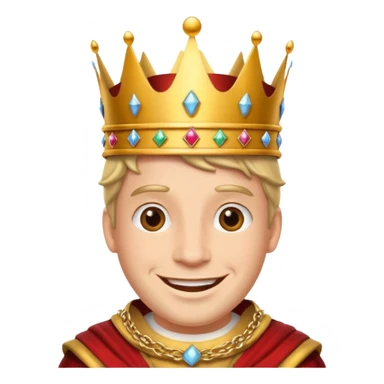 king happy sticker
