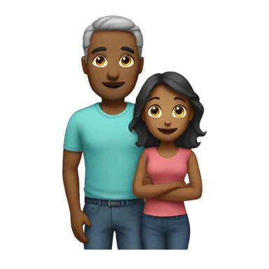 Mom and dad sticker