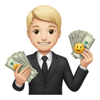 Corporate banking sales emoji sticker